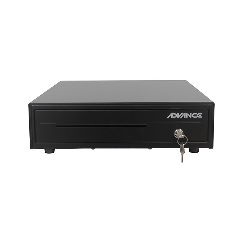 ACC CAJA DE DINERO C/RJ11 Caja para efectivo ADVANCE ADV-5421BK, RJ11, 24V