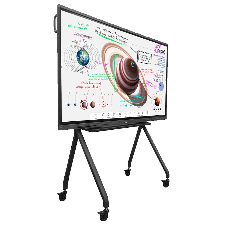 RACK PARA PIZARRA DE 75''-86'' Rack portátil TEROS TE-9010S para pantalla táctilinteractiva de 75" a "86", negro[@@@