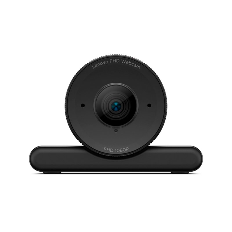 LENOVO FHD WEBCAM Camara Web Lenovo FHD (1920x1080@30 fps), Interfaz: USB 2.0 Tipo-A, Color negro