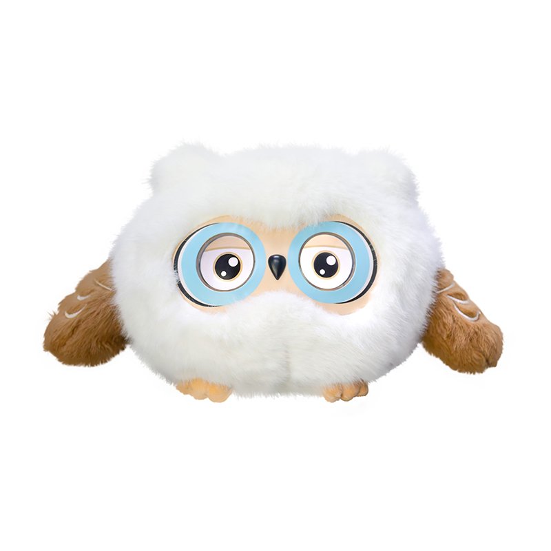 LT7188TY AI TOY BUBU Peluche interactivo con IA Bubú el Búho ChatGPT, App Tuya Smart, 1200mAh, Felpa