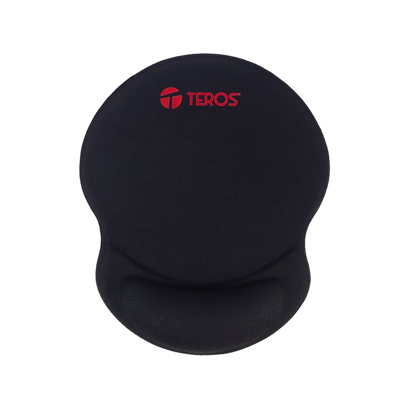MOUSEPAD CON GEL STD TE3015 BK Mouse pad TEROS TE-3015S, negro