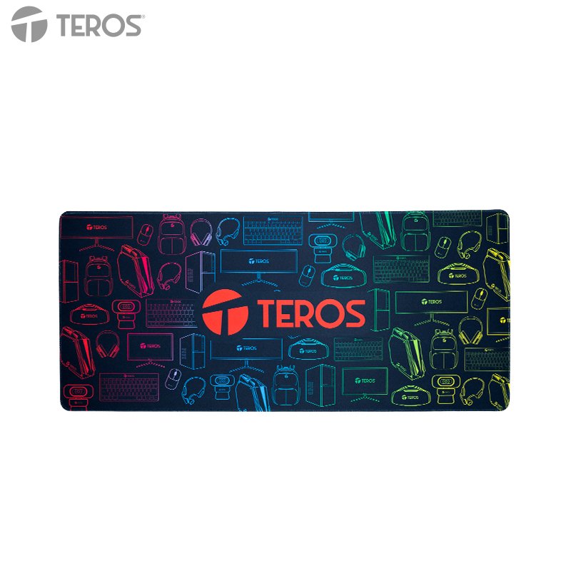 MOUSE PAG GAMER TE3023 BK Mouse pad gamer TEROS TE-3023G, Diseño impreso