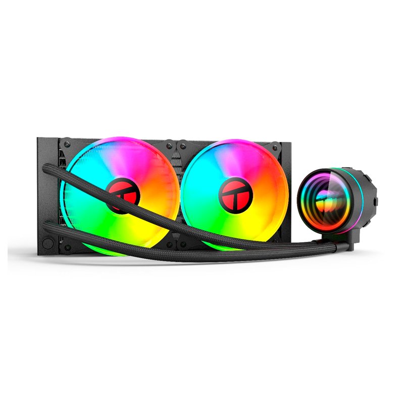 COOLER PARA CPU TE-8164N LIQU Cooler para procesador Teros TE-8164N, Intel y AMD, TDP 265W Máx, 24, líquida