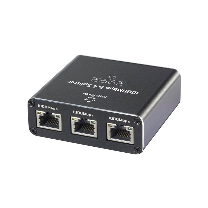 RENKFORCE RF-GES-400 CON 4 P Switch Gigabit Ethernet Renkforce RF-GES-400 con 4 puertos RJ45 y alimentación por US
