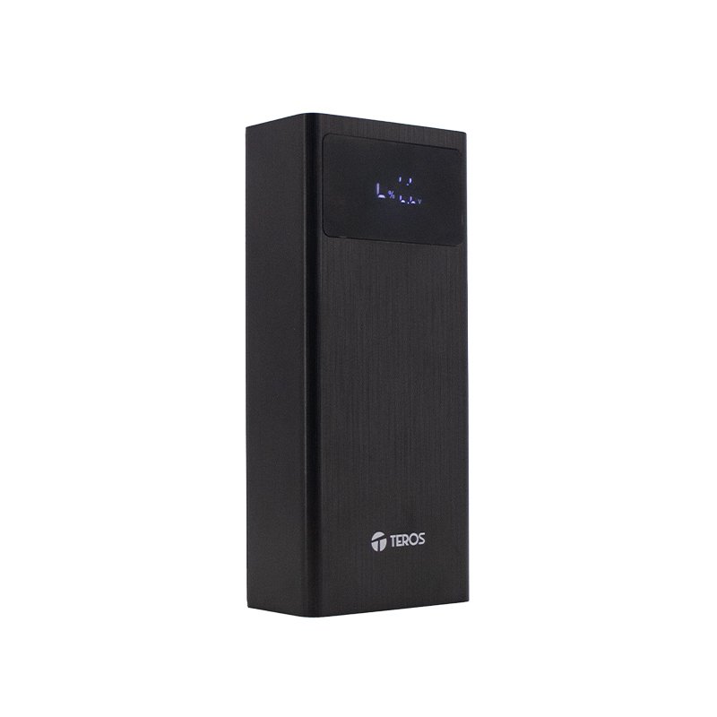 POWERBANK PD65W 30000MAH Powerbank TEROS TE-7059N, 30000MAh, USB-A, USB-C,negro
