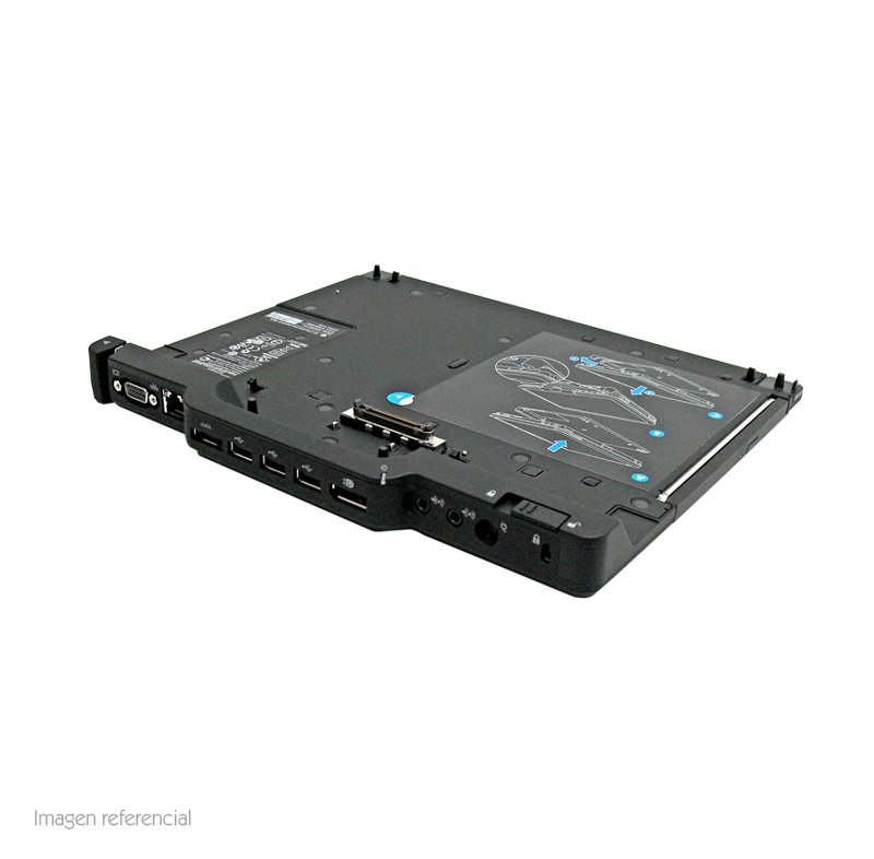 HP DOCKING STATION 2740P Base de Expansión HP 2740 Ultra-slim, USB / eSATA/ VGA / LAN / DP / DVD / Audio.