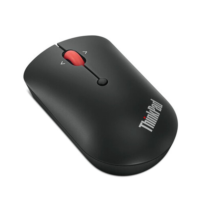MS THINK USB-C ESSENTIAL WIREL Mouse Lenovo Thinkpad Essential Inalambrico con Receptor USB Tipo-C, Color Negro