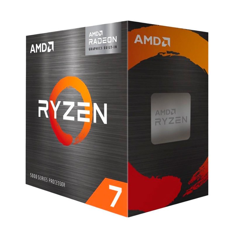 PROC AMD RYZEN 7 5700 3.7GHZ Procesador AMD Ryzen 7 5700, 3.70 / 4.60GHz, 16MBL3, 8-Core, AM4, 7nm, 65W.