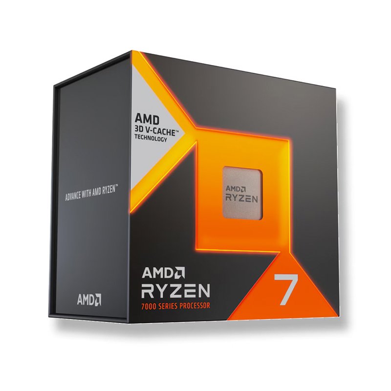 PROC AMD RYZEN 7 7700X3D 4.0GZ Procesador AMD Ryzen 7 7700X3D 4.00 / 4.50 GHz, 96MB L3 Cache, 8-Cores, 5nm, TDP: 120
