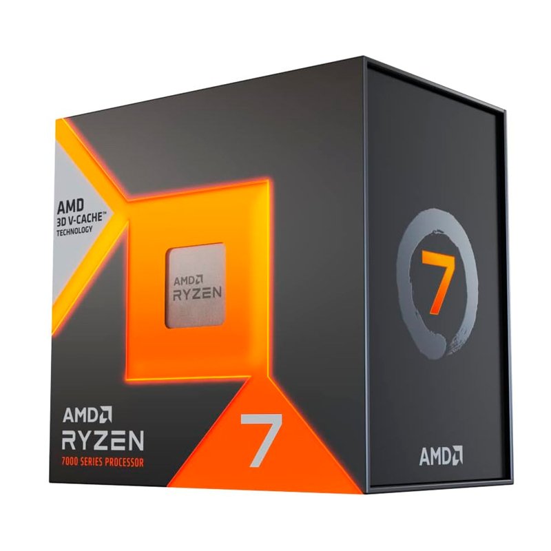 PROC AMD RYZEN 7 7800X3D 4.2GH Procesador AMD Ryzen 7 7800X3D 4.20 / 5.00 GHz, 96MB L3 Cache, 8-Cores, 5nm, TDP: 120