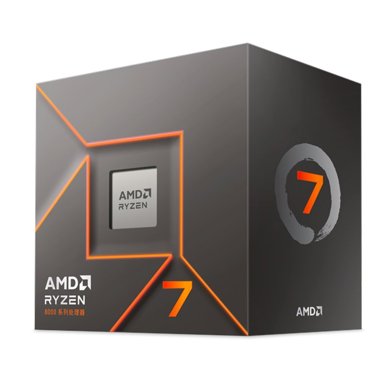 PROC AMD RYZEN 7 8700F 4.10GHZ Procesador AMD Ryzen 7 8700F 4.10 / 5.00 GHz, 16MB L3 Cache, 8-Cores, 4nm, TDP: 65W[@
