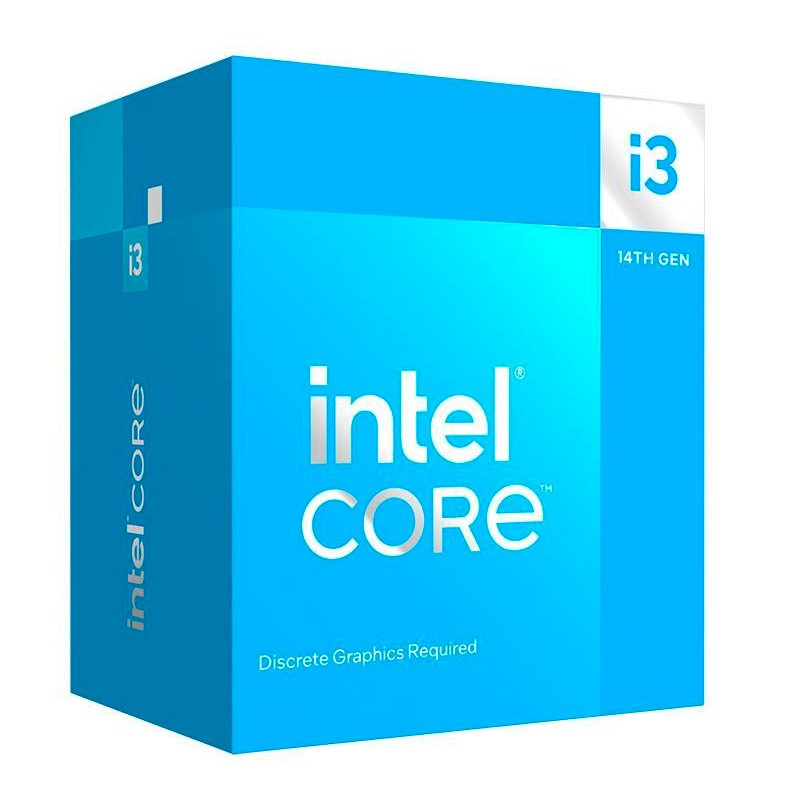 PROC INT CORE I3-14100F 3.50GZ Procesador Intel Core i3-14100F 3.50/4.70GHz, 12 MB Intel Smart Caché, LGA1700, 58W/1