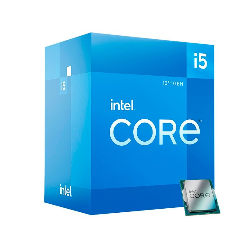PROC INT CORE I5-12400 2.50GHZ Procesador Intel Core i5-12400, 2.50/4.40GHz 18MBSmartCaché, LGA1700, 117W, Intel 7(1