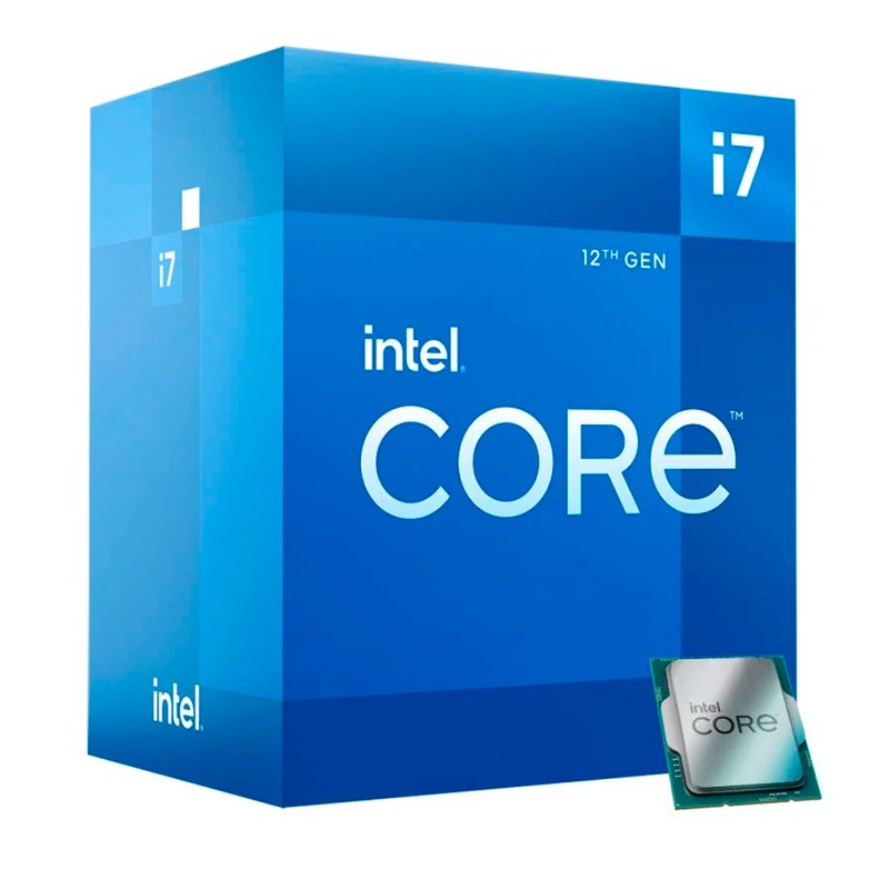 PROC INT CORE I7-12700 2.10GHZ Procesador Intel Core i7-12700 2.10/4.90GHz, 25MBSmartCaché, LGA1700, 65W, Intel 7(10