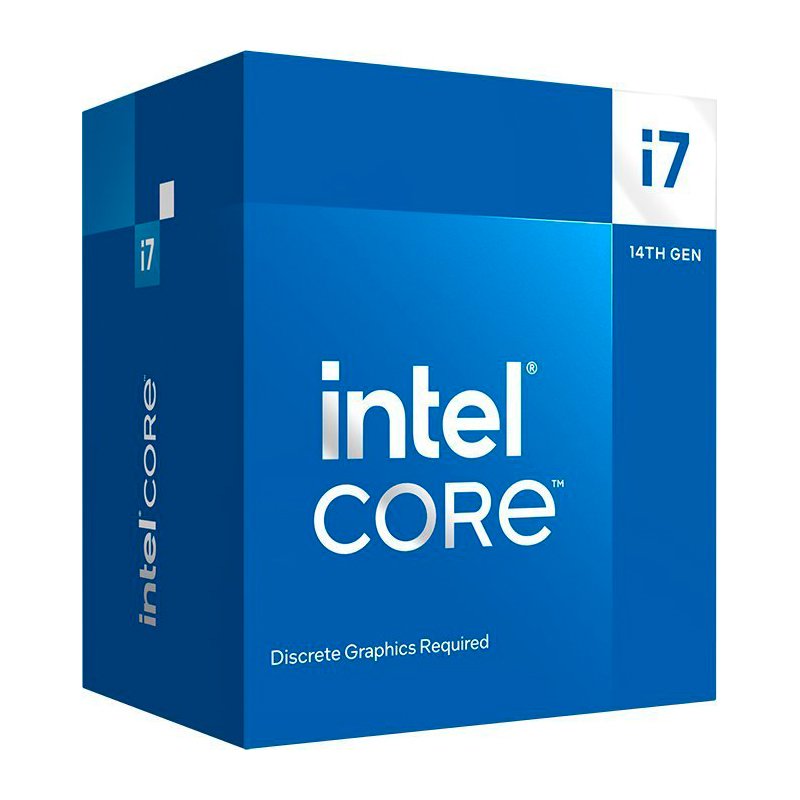 PROC INT CORE I7-14700F 2.10GZ Procesador Intel Core i7-14700F 2.10/5.40GHz, 33 MB Intel Smart Caché, LGA1700, 65W/2