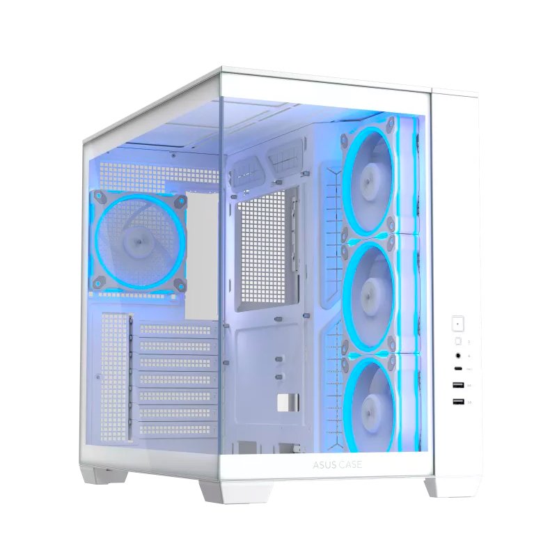 CS AS A32 PLUS ATX WHITE ARGB Case ASUS A32 PLUS Case White