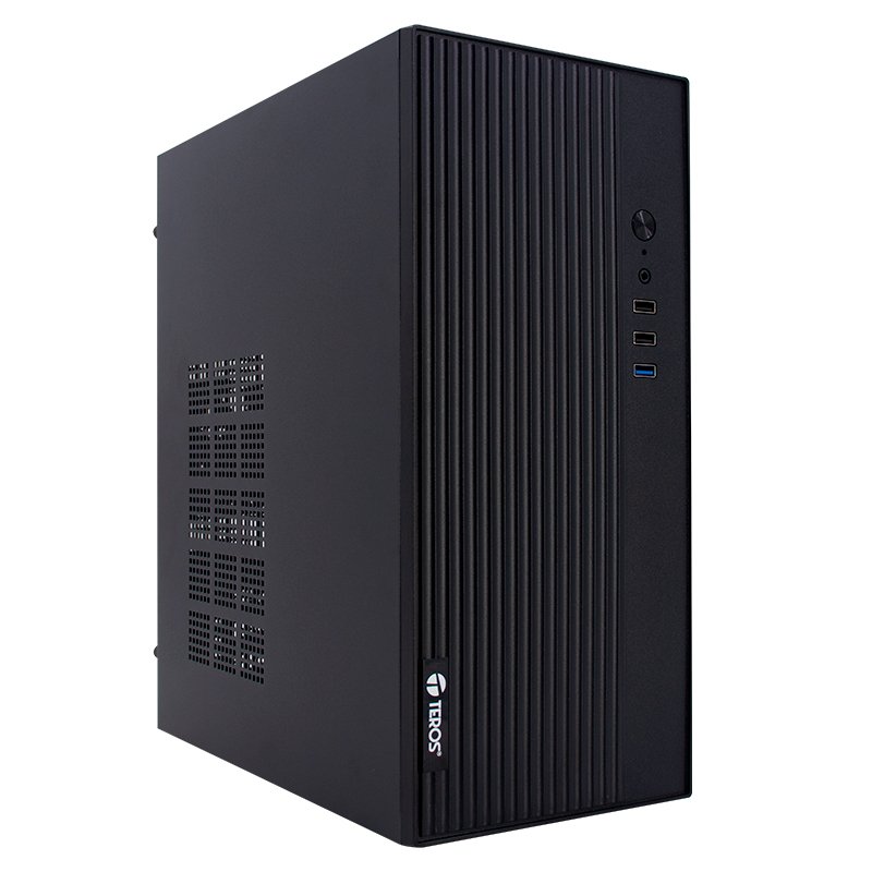 CASE STD MICRO ATX 250W TE1035 Case con fuente TEROS TE-1035S, Mini Tower, MICRO-ATX / MINI-ITX, USB, Audio, 250W[@@