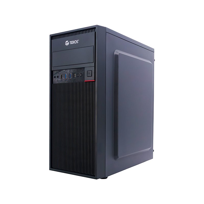 CASE MICRO ATX 450W TE1319G Case con fuente gamer TEROS TE-1319G, MidTower, ATX / MICRO-ATX / ITX, USB, Audio, 45