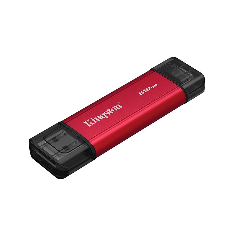 SSD EXT KING 512GB DUAL USB-AC Unidad en estado sólido Dual Portatil Kingston 512GB, Interfaz USB-A, USB-C, USB 3.2