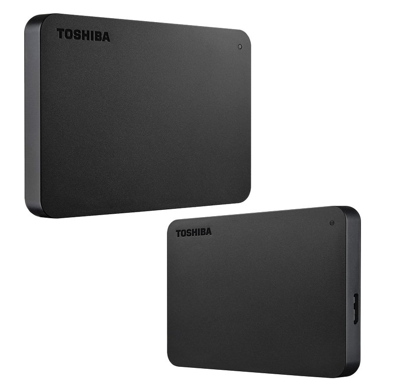 HD EXT CANVIO BASICS 1TB 2.5" Disco duro externo Toshiba Canvio Basics, 1 TB, USB 3.0, 2.5", Negro.
