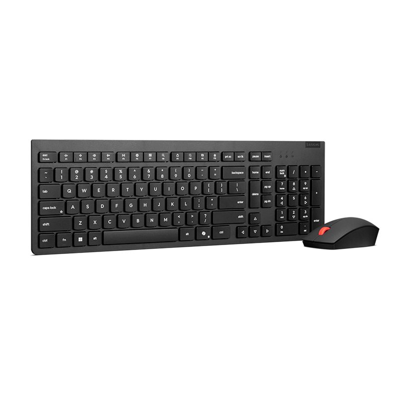 LENOVO ESSENTIAL WIRELESS COMB Teclado + Mouse inalámbricos Lenovo Essential Combo Gen2, Negro, Español (LA) 171[@@@