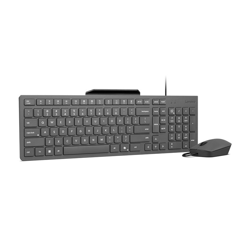 LENOVO 310 USB-A COMBO LA Combo Kit de Teclado + Mouse Lenovo 310, Interfaz: USB-A con cable, en Español (LA)[@