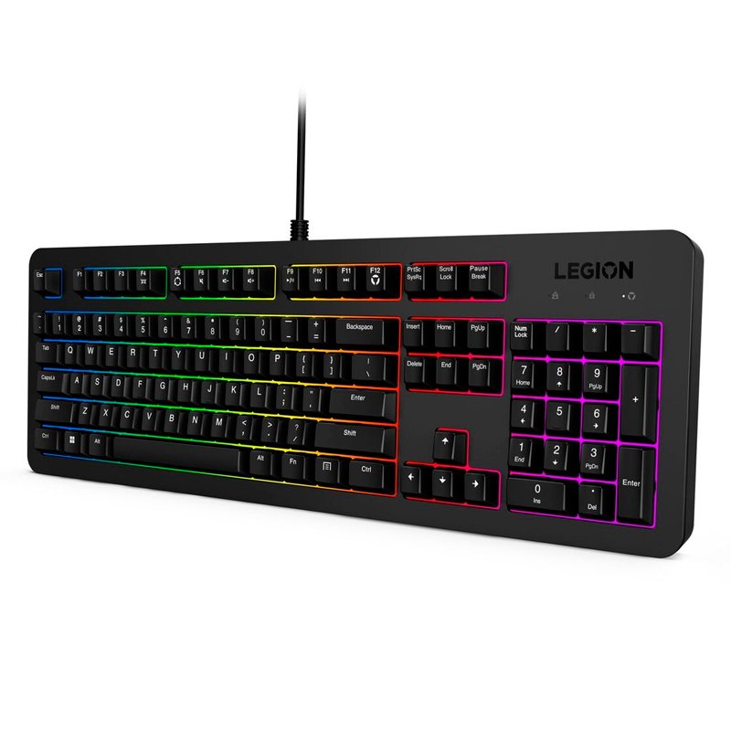LEN KB LEGION K310 RGB GAMING Teclado gamer Lenovo Legion KB310 RGB con cable USB 2.0