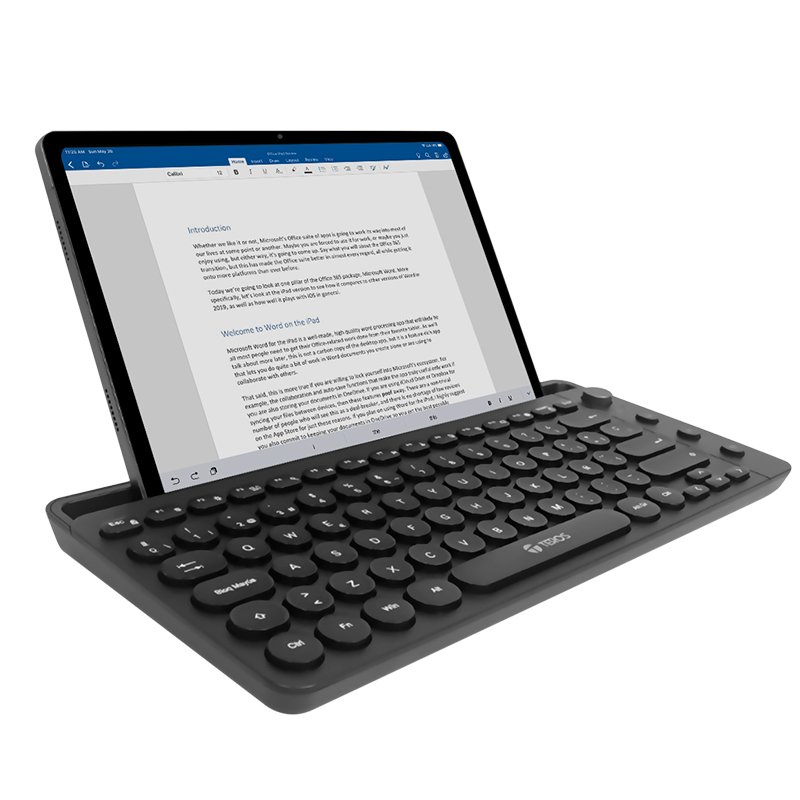 TECLADO KB TE-4064N BT Teclado inalámbrico dual TEROS TE-4064N, 2.4GHz, BT 3.0/ BT 5.2, USB-C