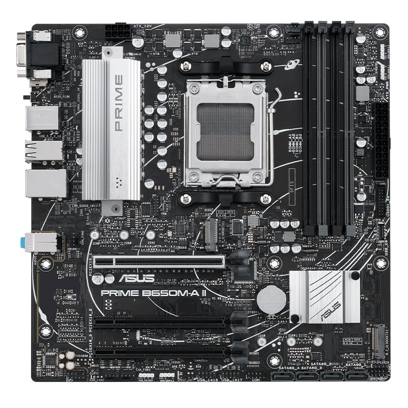MB AS PRIME B650M-A II SVL DR5 Motherboard ASUS PRIME B650M-A II , Chipset AMD B650, Socket AM5, Micro ATX