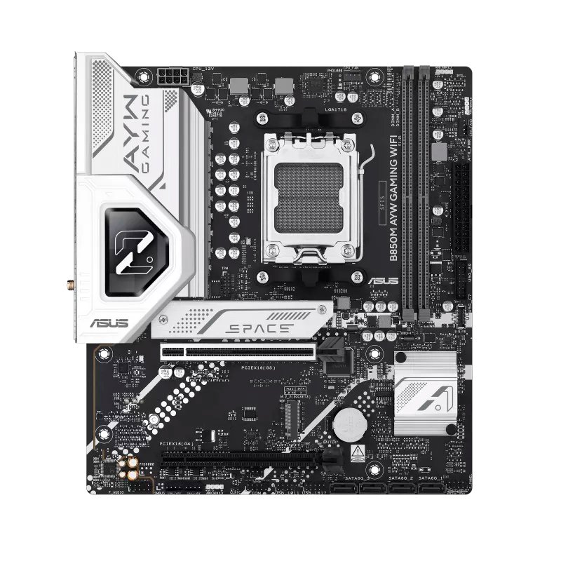 MB AS B850M AYW GAMING WIFI D5 Motherboard ASUS B850M AYW GAMING WIFI, Chipset AMD B850, Socket AMD AM5, mATX
