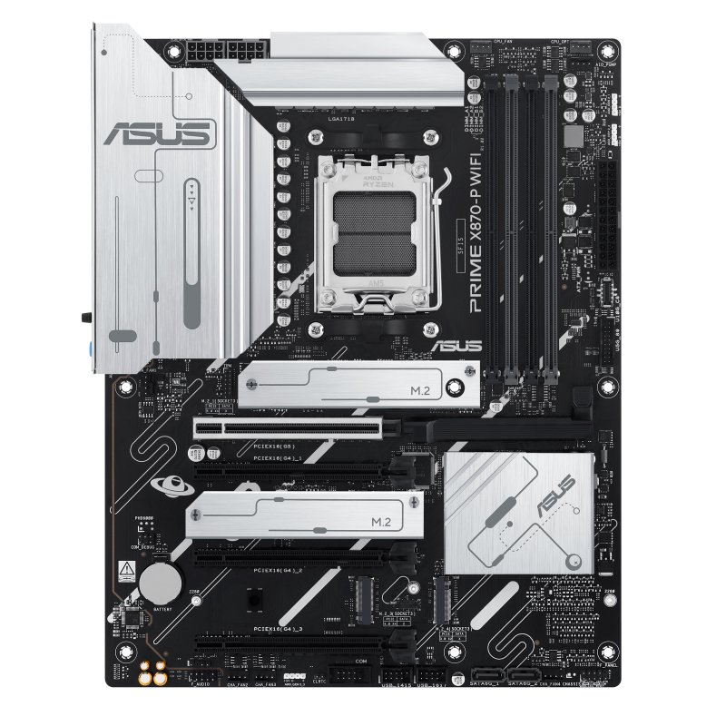 MB AS PRIME X870-P WIFI SVL D5 Motherboard ASUS PRIME X870-P WIFI, Chipset AMD X870, Socket AMD AM5, ATX