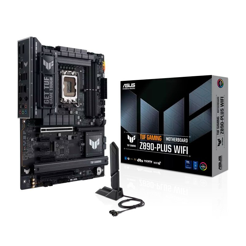 MB AS TUF GAMING Z890 PLUS WF Motherboard ASUS TUF GAMING Z890-PLUS WIFI, Chipset Intel Z890, LGA 1851, HDMI, DP, A