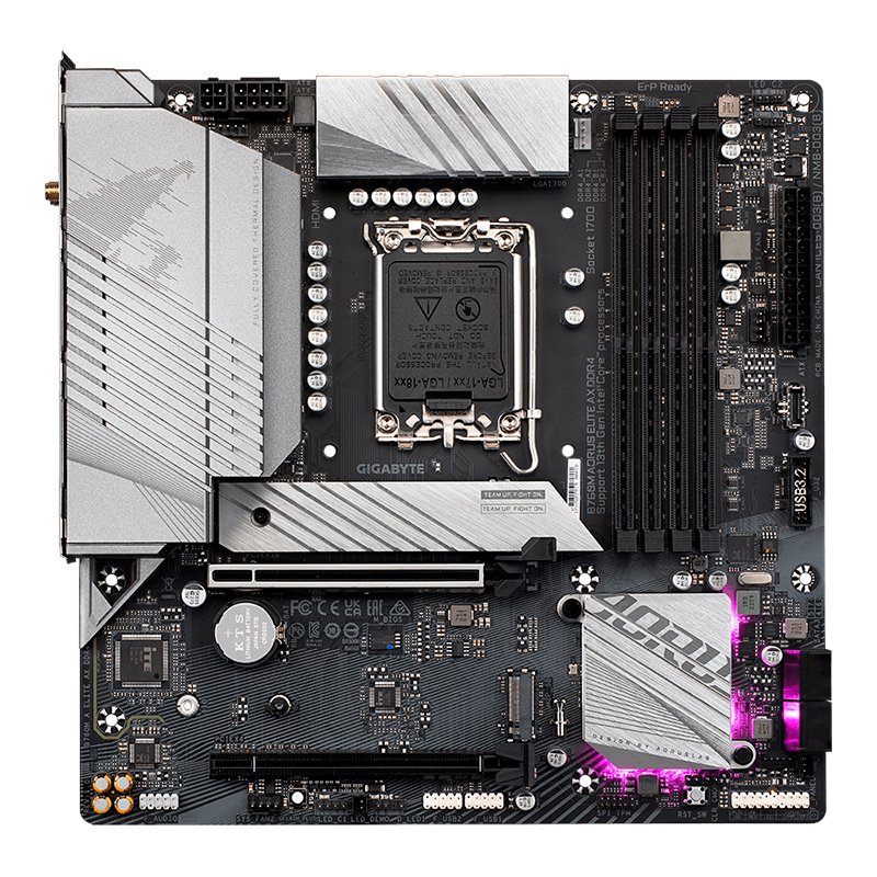 MB GB B760M AOR ELT AX WF DDR4 Motherboard Gigabyte B760M AORUS ELITE AX DDR4, Chipset Intel B760, LGA1700, mATX[@@@