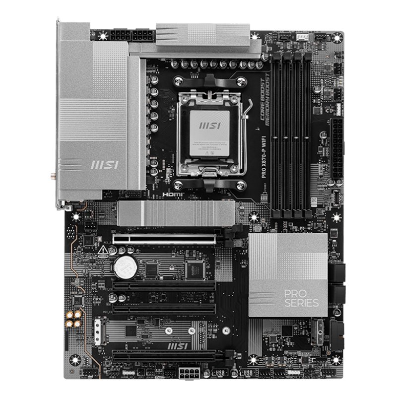 MB MS PRO X870-P WIFI SVL DDR5 Motherboard MSI PRO X870-P WIFI, Chipset AMD X870, Socket AMD AM5, ATX