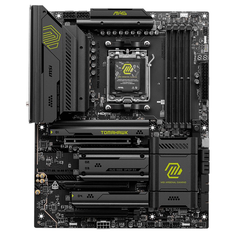 MB MS MAG X870E TOMAHAWK WIFI Motherboard MSI MAG X870E TOMAHAWK WIFI, Chipset AMD X870E, Socket AMD AM5, ATX