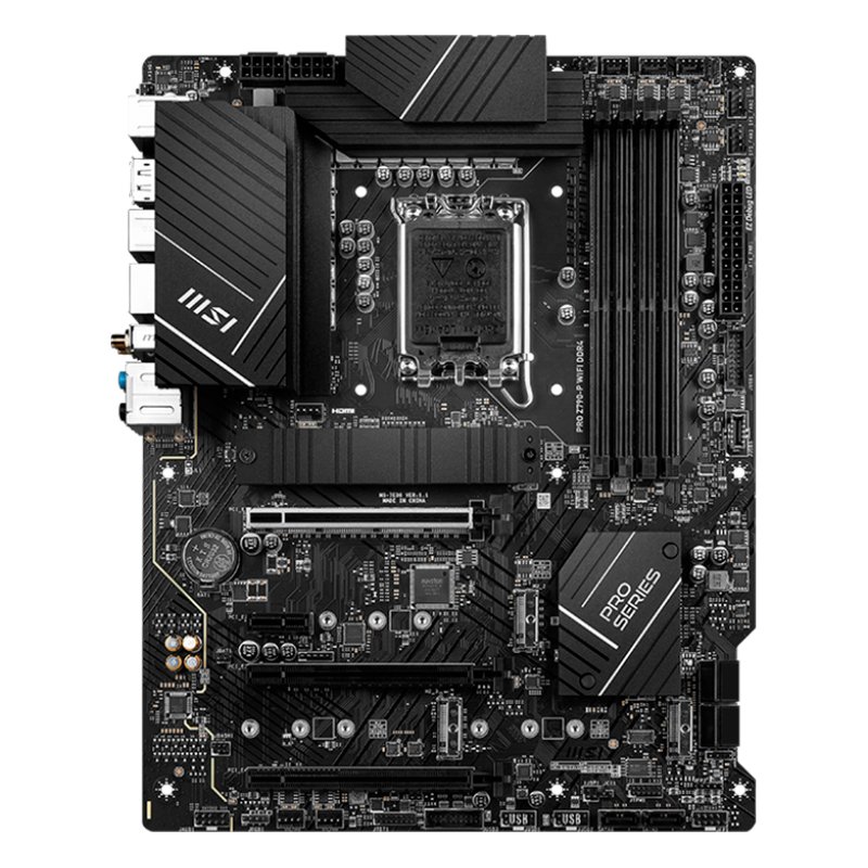 MB MS Z790-P WIFI S/V/L DDR4 Motherboard MSI PRO Z790-P WIFI DDR4, Chipset Intel Z790, LGA1700, ATX
