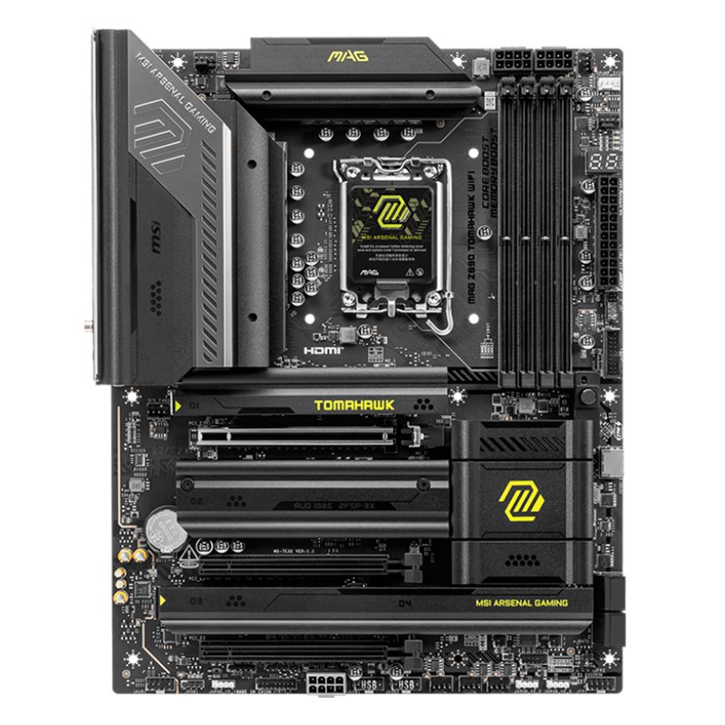 MB MS MAG Z890 TOMAHAWK WF DR5 Motherboard MSI MAG Z890 TOMAHAWK WIFI, Chipset Intel Z890, LGA 1851, HDMI,, ATX