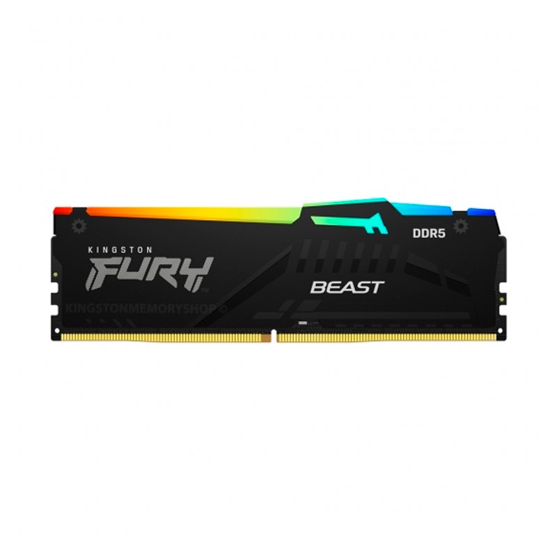 MEM RAM 16G KF BEAST RGB 5.6GZ Memoria Kingston Fury Beast 16GB DDR5-5600MT/s PC5-44800 CL40, 1.25V, 288-Pin, XMP 3.