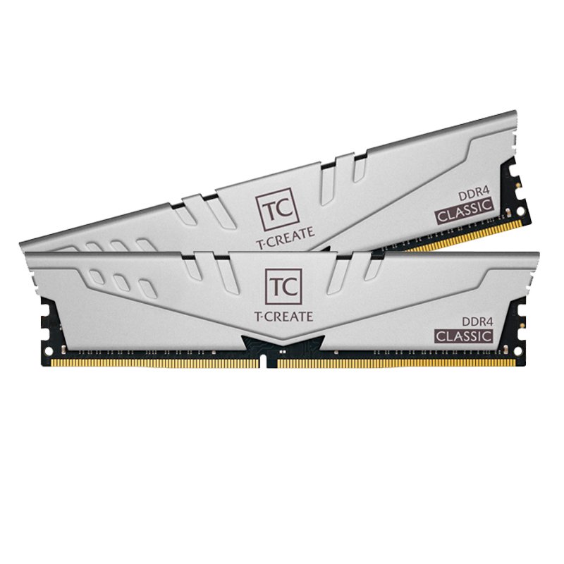 MEM 16G (2X8) TG T-CREATE 3.2G Memoria TEAMGROUP T-CREATE Classic DDR4, 16GB (2x8GB) DDR4-3200MHz, CL-22, 1.2V