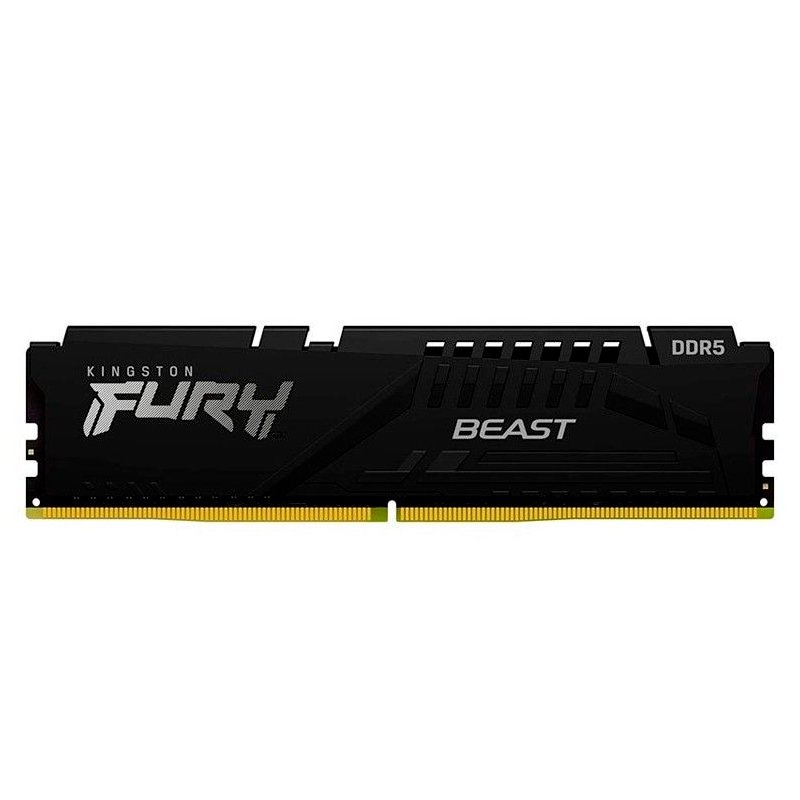 MEM RAM 32G FURY BEAST 5.6G D5 Memoria DIMM Kingston Fury Beast, 32GB DDR5-5600 PC5-44800, CL40, 1.25V, Black