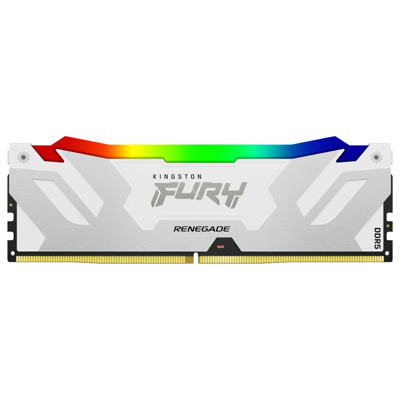 MEM RAM 32G KF REN RGB 6.40G W Memoria DIMM Kingston Fury Renegade, 32GB DDR5-6400, PC5-51200, CL32, 2Rx8, 1.4V, 288