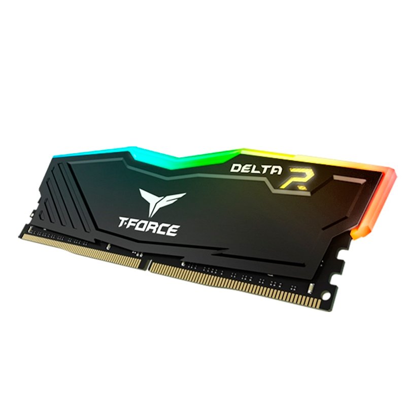 MEM RAM 8G TF DELTA RGB 3.20GZ Memoria TEAMGROUP DELTA RGB DDR4, 8GB DDR4-3200MHz PC4-25600, CL16, 1.35V (1x8GB)[@@@