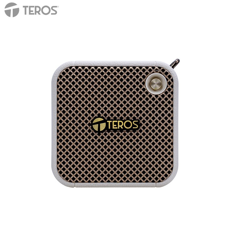 TEROS LEGACY 6051 8W BEIGE Parlante inalámbrico TEROS Legacy LEG-6051BG, BT 5.3, 8W, 1500 mAh, USB