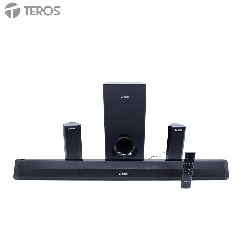 TEROS LEGACY 6053 SERIES 200W Sistema de audio 5.1 TEROS Legacy TE-LEG6053BLK, BT 5.3, 200W, USB, HDMI