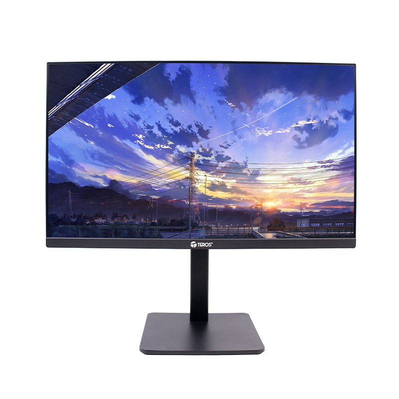 MON TE 24 QHD 100HZ 1MS CAM/MI Monitor plano TEROS TE-2416CS, 23.8" QHD IPS, 100Hz, 1ms, HDMI, DP, Cámara, Micrófono