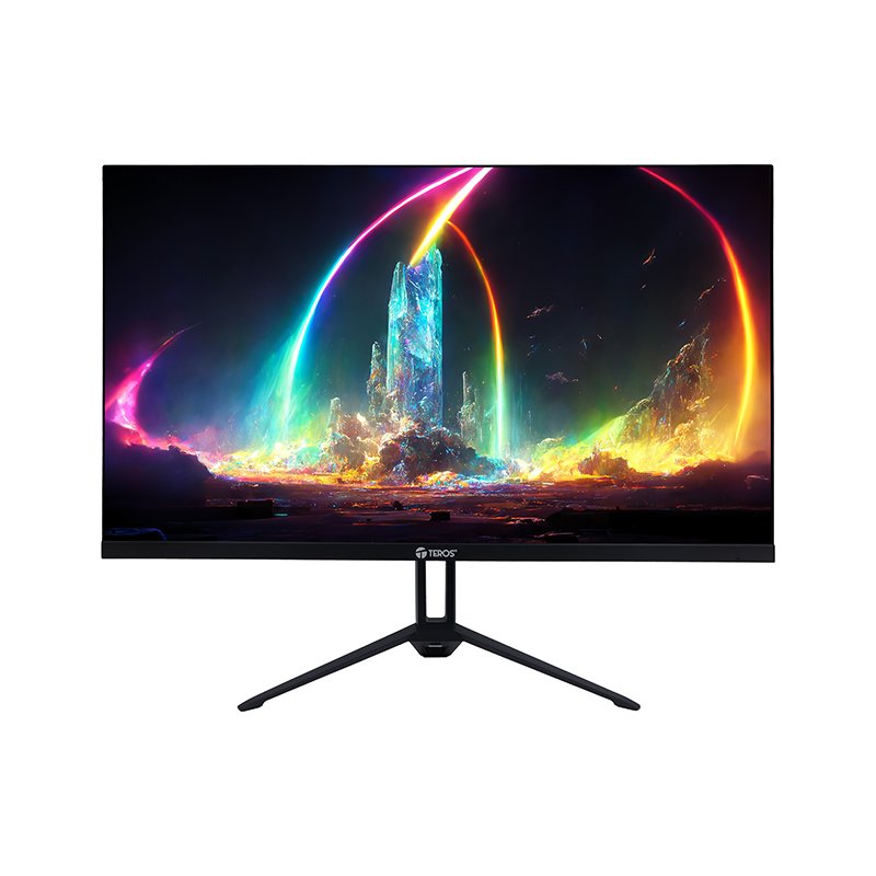 MON TE 27\'' FHD 144HZ 1MS FT Monitor plano TEROS TE-2714S, 27" FHD IPS, 144Hz,1ms, HDMI, DP, Audio out, Parlantes[