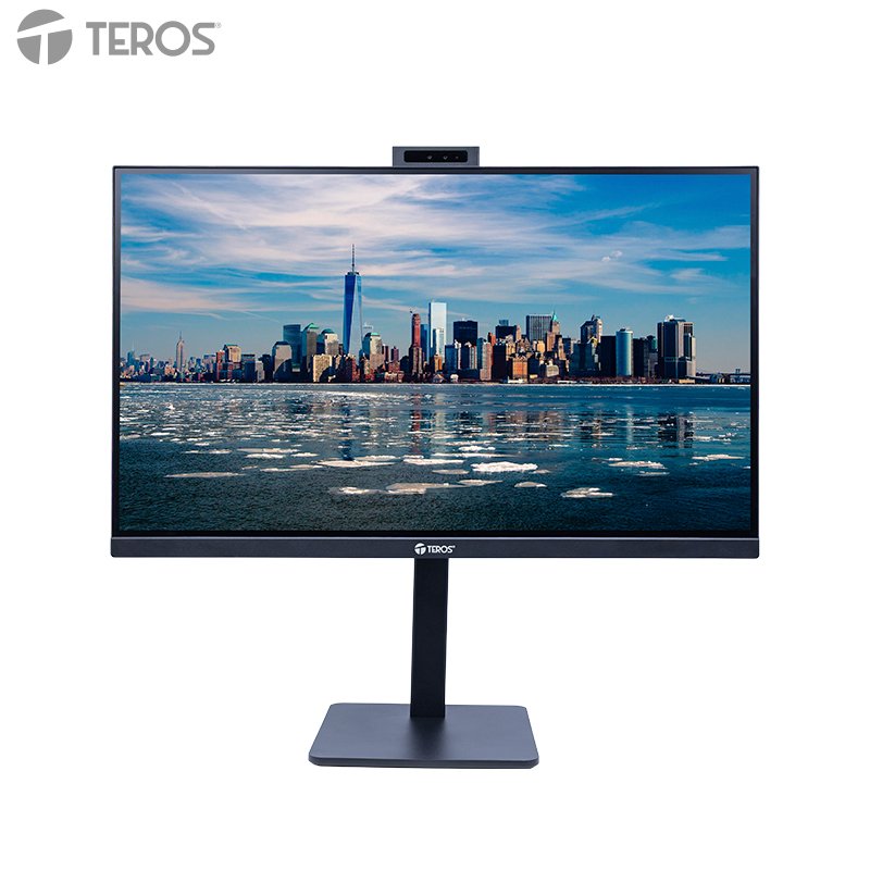 MON TE 27\'' QHD 144HZ 1MS CAM Monitor plano TEROS TE-2720CS, 27" QHD IPS, 144Hz, 1ms, HDMI, DP, Cámara, Micrófono[@