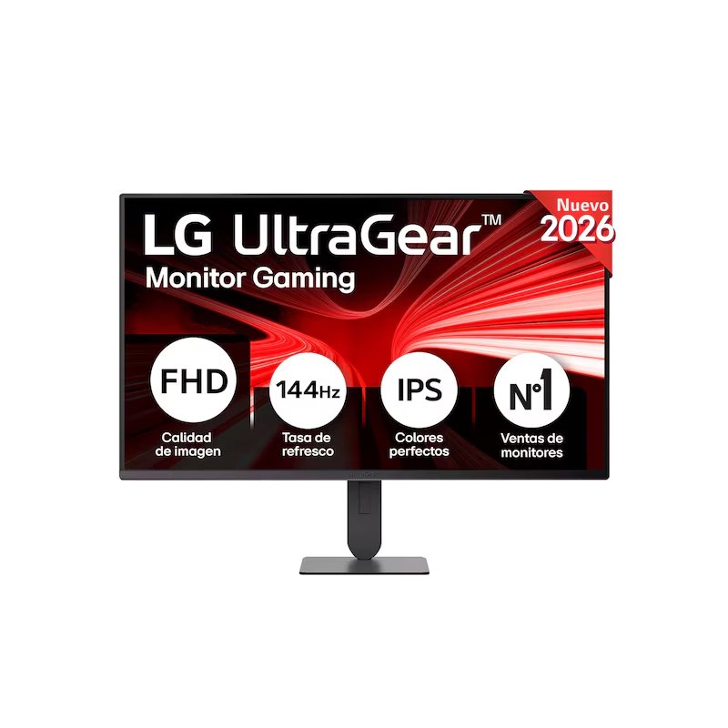 MON LG 27 GAM 27G414B Monitor LG UltraGear G4 27G414B, 27”/FHD/IPS/144Hz/HDMI/DP/Salida para auriculares[@@