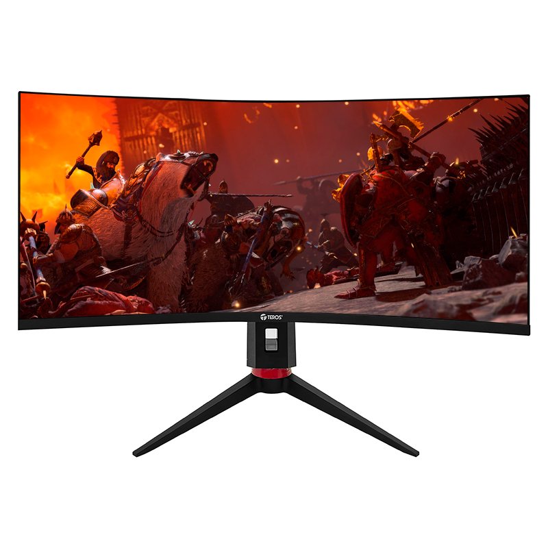 MON TE 34\'' WQHD 180HZ 1MS C Monitor curvo gaming TEROS TE-3412G, 34" UWQHD VA, 180Hz, 1ms, HDMI, DP, Audio out[@@
