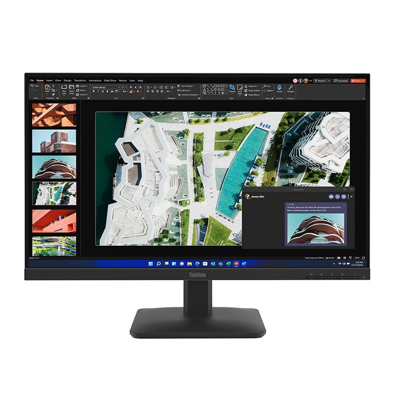 MON LEN 27 S27-4E/HDMI/VGA/3Y Monitor Plano Lenovo ThinkVision S27-4e, 27" WLED/FHD/IPS/HDMI/VGA